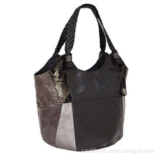 Tote Bag with Interior Divider Pocket